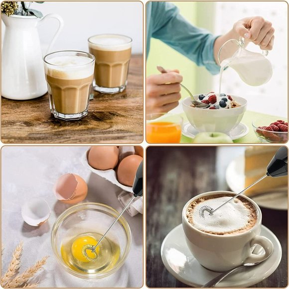 Milk Frother Handheld for Coffee Mixer Electric Matcha Foam Mini Machine Coffee - Picture 6 of 9